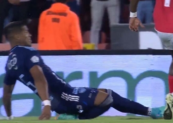 Video: así fue la jugada de la lesión de Rafa Pérez. ¡Qué fuerte!