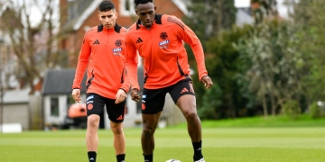 La Selección Colombia entrena con el nuevo balón de adidas