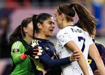 Alex Morgan y su cruce con Cata Usme: “Ni sé qué me dijo”