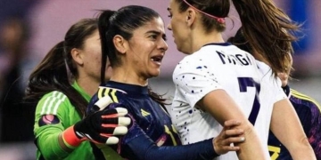 Alex Morgan y su cruce con Cata Usme: “Ni sé qué me dijo”