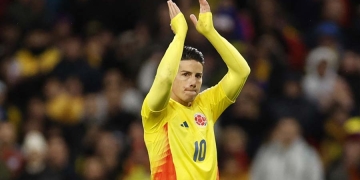Video: la ovación a James de la hinchada de la Tricolor en Madrid