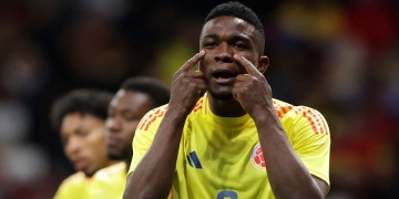 Jhon Córdoba y un dato histórico para la Selección Colombia