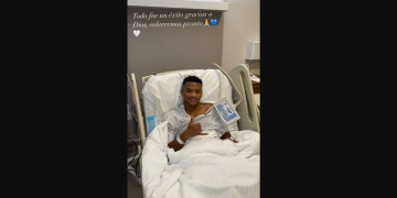 Óscar Cortés, operado de una lesión muscular