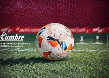 El balón oficial de la Conmebol Libertadores y Sudamericana