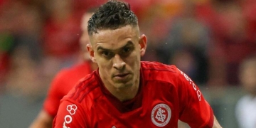 Lo primero de Santos Borré en Brasil con Internacional