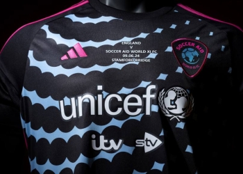 Soccer Aid y adidas anuncian su acuerdo con la camiseta del World XI 2024