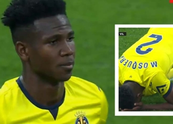 El increíble autogol de Yerson Mosquera en la Europa League