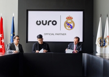Real Madrid firma un acuerdo de patrocinio con Ouro, empresa de servicios financieros