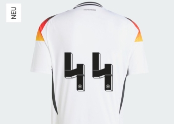 Prohibirán personalización de camisetas de Alemania con el número 44