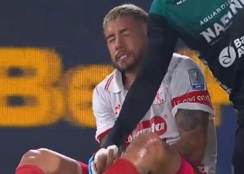¡Qué dolor, Holgado! La salida del dedo, atención en la cancha y a jugar…