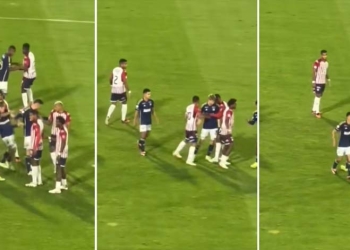La imagen desde otro ángulo y lo que dijo Llinás de lo sucedido con Bacca
