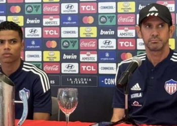 Arturo Reyes, la defensa al equipo alterno de Junior y “estás a la defensiva, cálmate” a un periodista