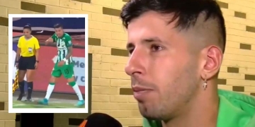 Lo que dijo Ceppelini del objeto que le cayó desde la tribuna: “Al llegar al camerino me dijeron qué había sido y…”