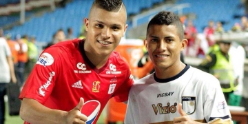 Cristian Barrios, su foto viral con el Cucho Hernández y qué dice de la comparación con el “Pitufo” De Ávila