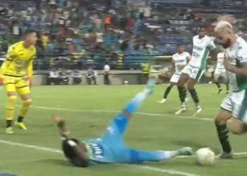 Video: ¡La polémica a los 10 minutos de Jaguares vs. Deportivo Cali!