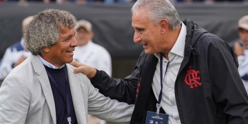 Tite, el saludo con Gamero y “los detalles” por los que Flamengo no pudo ganarle a Millonarios