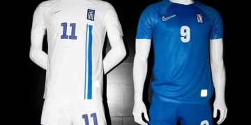 Nike lanza nuevos uniformes de Grecia para la Temporada 2024-2025