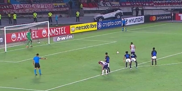 ¡Y el penalti que erró Cariaco González a los 80 ante LDU Quito!