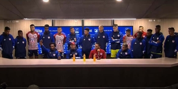 La rueda de prensa de Junior en el Campín: ¡SALIÓ TODO EL PLANTEL! “Lo que pasó hoy…”