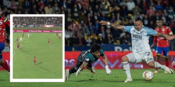 Por si había alguna duda en el gol de Leo Castro en partido sin VAR