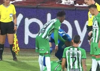 Sanción al Medellín por la navaja lanzada en el clásico paisa