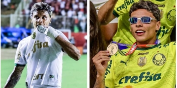 ¡Qué momento, Richard Ríos! Título, gol, festejo con Endrick…
