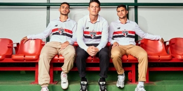 James Rodríguez luce nueva camiseta manga larga del Sao Paulo