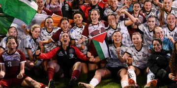 La Selección Femenina de Palestina jugó partido histórico en Dublín