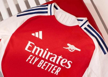 Nueva camiseta adidas del Arsenal para la temporada 2024/25