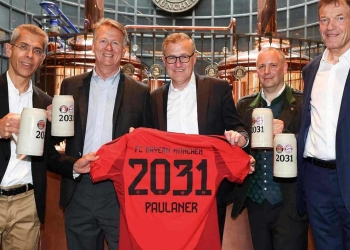 Bayern de Múnich extiende su alianza con Paulaner hasta 2031