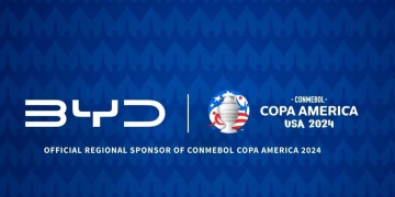BYD es la nueva patrocinadora de la Copa América 2024