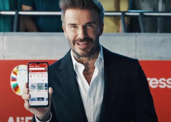 David Beckham es el nuevo embajador de AliExpress