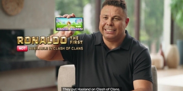 Ronaldo, Ronaldinho y Agüero bromean porque Haaland aparece en Clash of Clans
