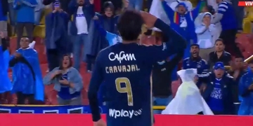 Sin Leo Castro ni Giordana: ¡Juan Esteban Carvajal! Debut internacional y gol