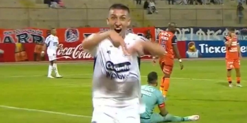 LUJO DE PARTIDO DE MIGUEL MONSALVE: doblete de asistencias y GOLAZO en Perú