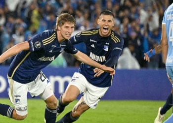 Un gol en Libertadores, otro de los mejores momentos de Andrés Llinás en Millonarios