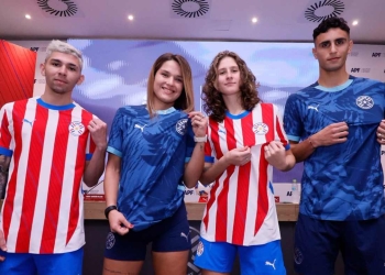 Puma y APF lanzan los uniformes de Paraguay para la temporada 2024/25