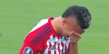 La lesión de Víctor Cantillo y su salida llorando