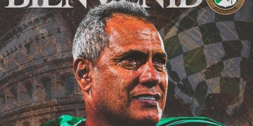 Rick Harrison muestra su apoyo al Atlético Bucaramanga antes de la final