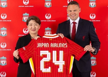 Japan Airlines es la nueva socia de viajes del Liverpool