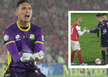 ¿Qué les decía Aldair Quintana a los jugadores de Santa Fe en los penaltis?