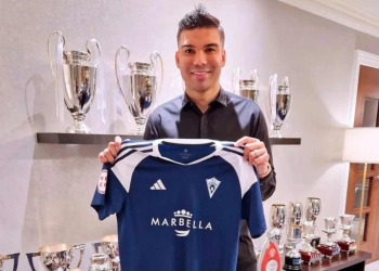 Casemiro se convierte en socio del Marbella FC, equipo de la tercera división española