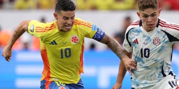 Lo de James en la Tricolor impresiona: ¡Ahora asistencia con la derecha!