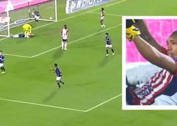 ¡Autogol de Jermein Peña en un momento clave para Junior!