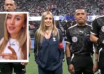 Morena Beltrán lo contó todo: ¡La razón de su aparición junto a los árbitros en la Copa América!