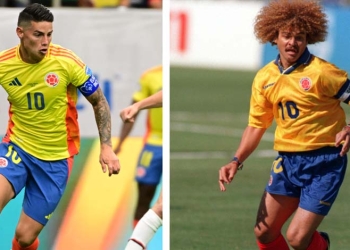 James Rodríguez, el Pibe Valderrama y el dato exclusivo que los destaca en la Tricolor