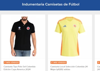 Mercado Libre / Camisetas Copa América