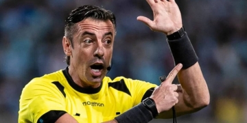 A los argentinos no les gustó el árbitro para la final contra Colombia