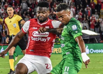 Beckham Castro, su gesto y las disculpas a la hinchada de Santa Fe; y la respuesta de Rodallega