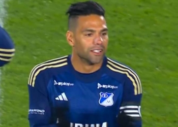 Lo mejor del primer partido de Falcao en Millonarios: arenga, placa, números